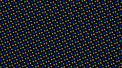 Estructura de subpíxeles RGGB