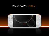 La Air X cuesta unos 70 dólares en China. En la imagen: una imagen promocional del dispositivo portátil para juegos. (Fuente de la imagen: Mangmi - editado)