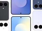 Renders de aspecto oficial de las diferentes variantes de color del Galaxy S25 FE. (Fuente de la imagen: Android Titulares, editado)