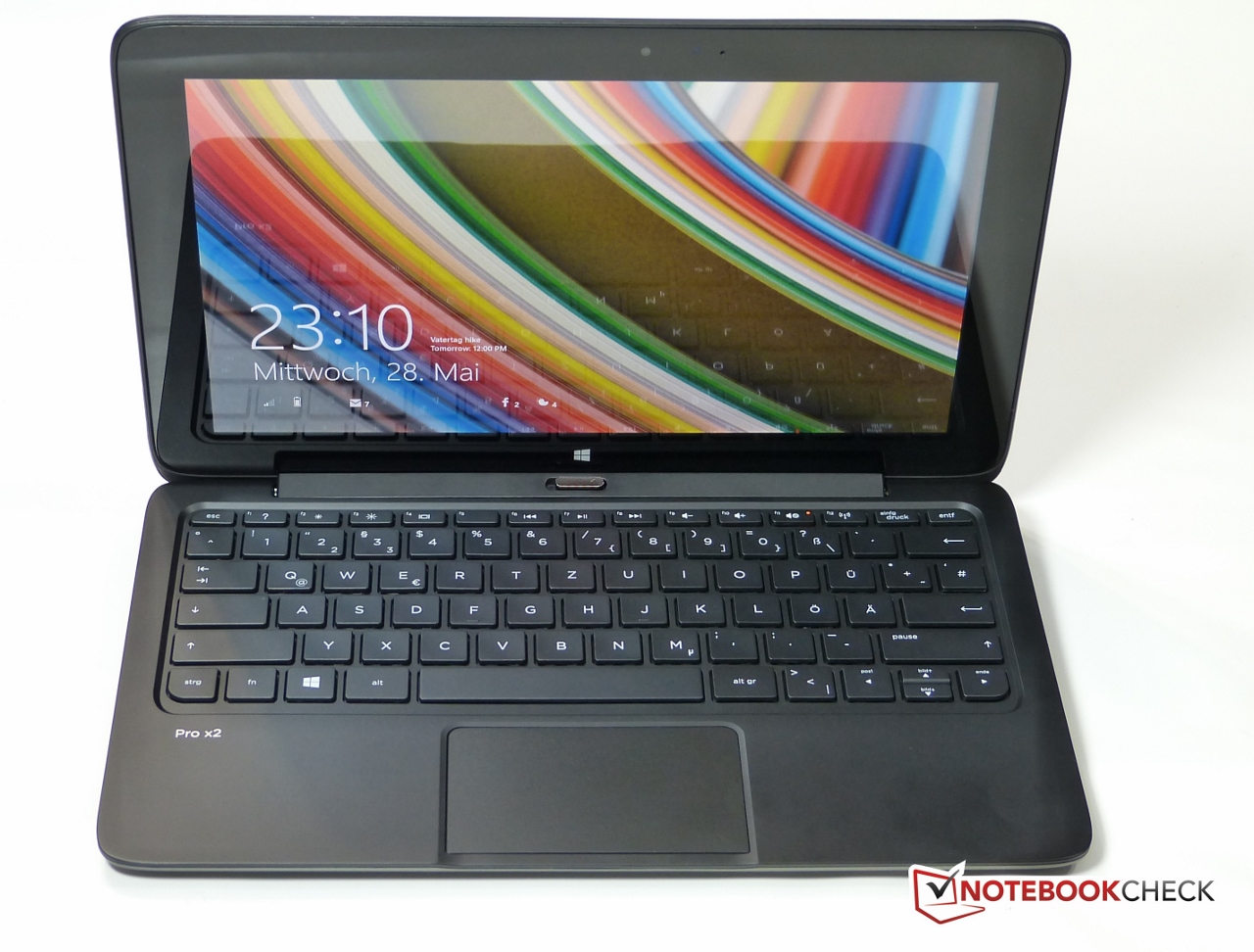 Breve An Lisis Del Portatil Convertible Hp Pro X G Notebookcheck Org Analisis