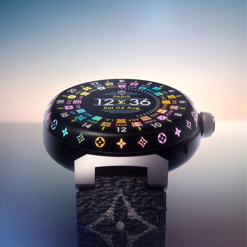Louis Vuitton Tambour Horizon Light, un smartwatch que desborda