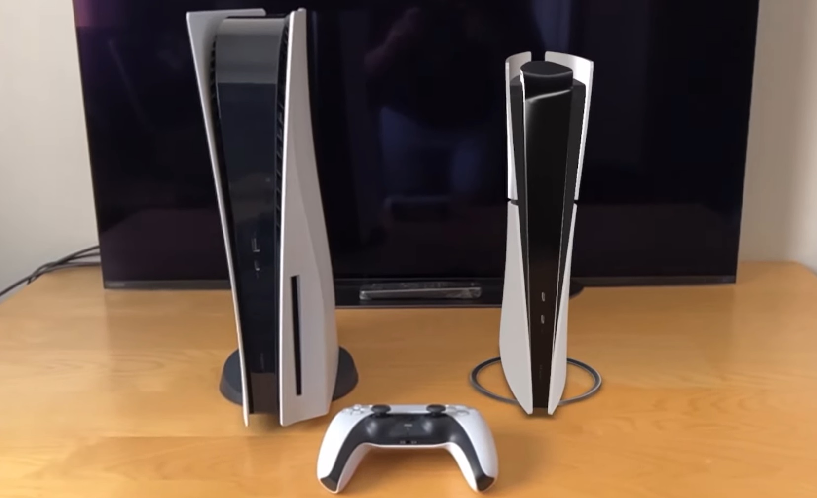 Así de pequeño es el PlayStation 5 Slim en comparación con el PS5 original