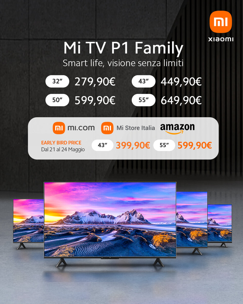 Xiaomi Mi TV P1 32 desde 249,00 €, Febrero 2024