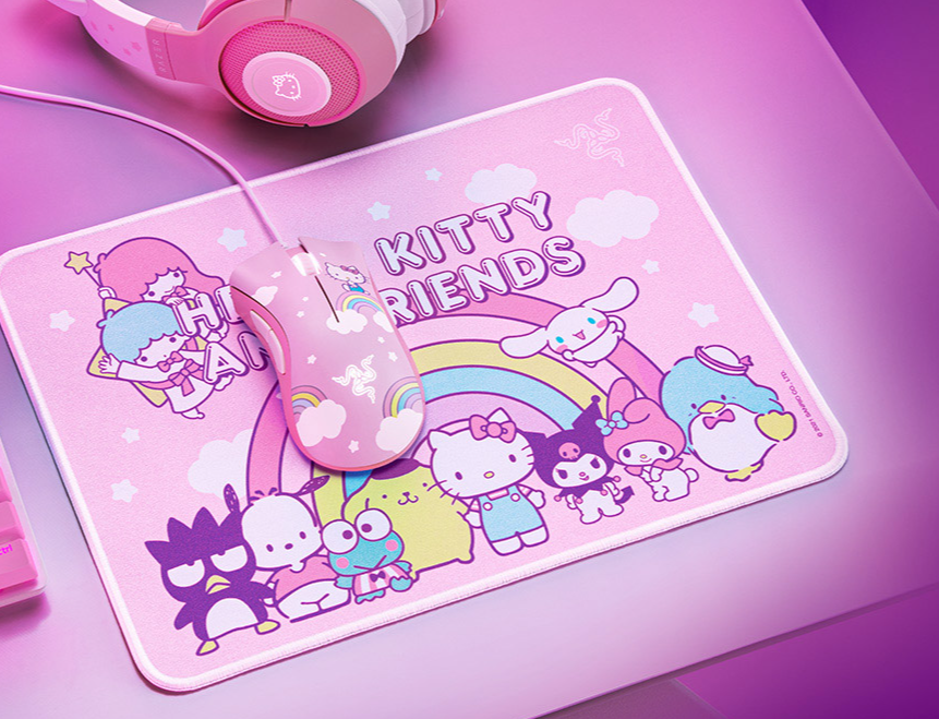 Los accesorios gaming de Hello Kitty que ha lanzado Razer, seguro que  arrasan en los streamings de Twitch y