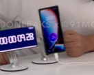 El vídeo de demostración muestra cómo el smartphone no revelado alcanza el 10% de carga en 23 segundos, antes de llegar al 17% en apenas 35 segundos. (Fuente de la imagen: 91Mobiles x @OnLeaks)