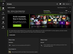 Nvidia GeForce Game Ready Driver 572.47 ya está disponible con soporte para RTX 5070 Ti (Fuente de la imagen: Propia)