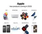 Apple introducirá muchas novedades en 2025, como resume el analista de Bloomberg Mark Gurman. (Fuente de la imagen: @theapplehub, editado)