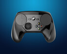 El Steam Controller original lanzado en 2015 tiene trackpads duales como el Steam Deck. (Fuente de la imagen: Valve)