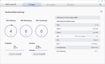 Información sobre el hardware