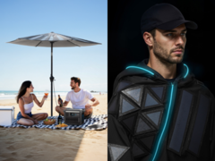 Anker ha presentado el Solix Solar Umbrella y el Solix Solar Cloak. (Fuente de la imagen: Anker)