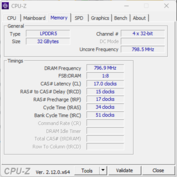 Memoria CPU-Z