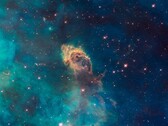 Una imagen que muestra la nebulosa Carina.