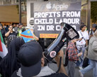 Apple iPhone 16: Durante el lanzamiento se produjeron protestas en todo el mundo, y Londres destacó las violaciones de los derechos humanos en el Congo y Gaza (Fuente de la imagen: Youtube / Oinat)