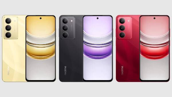 El Realme V60 Pro está disponible en tres colores. (Fuente de la imagen: Realme)