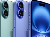 Con sólo 7,8 mm, el iPhone 16 de vainilla es uno de los teléfonos más delgados del mercado. (Fuente de la imagen: Apple)