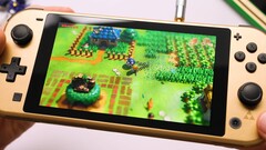 Switch Lite edición Hyrule con mods (Fuente de la imagen: Taki Udon en Youtube)