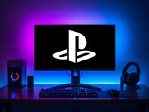 Logotipo de PlayStation que aparece en la pantalla de un ordenador para videojuegos