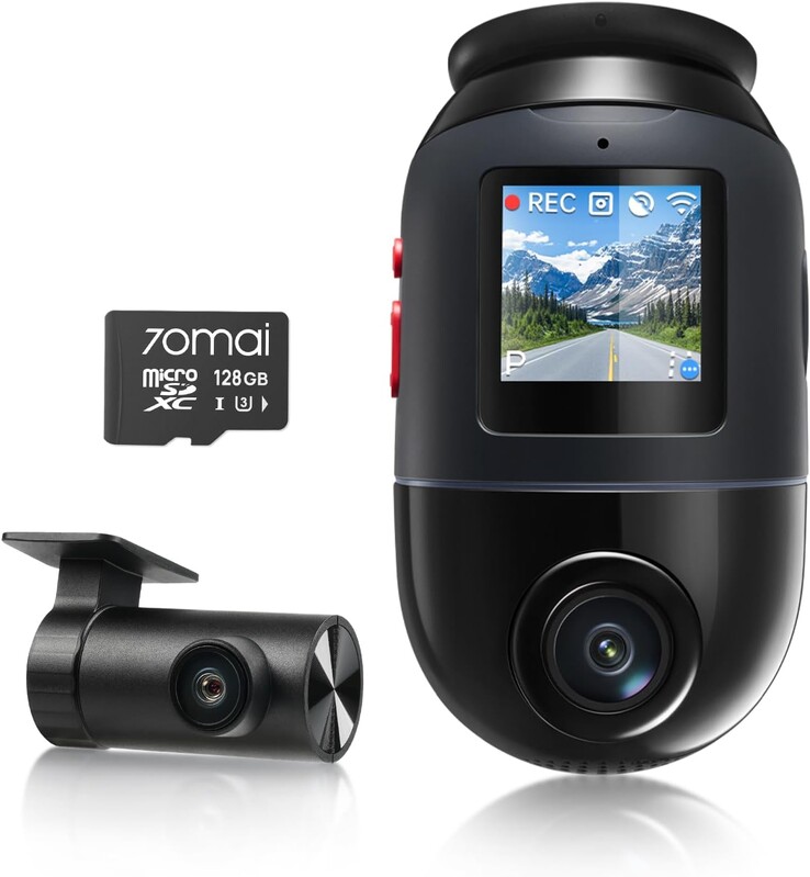 La dash cam 70mai 4K Omni incorpora un GPS con seguimiento de rutas (Fuente de la imagen: 70mai)