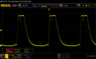 Parpadeo PWM 75 % de luminosidad