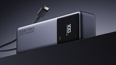 El banco de energía Xiaomi 165W tiene un puerto USB-C separado junto al cable incorporado (Fuente de la imagen: Xiaomi)