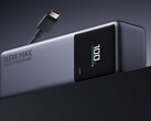 El banco de energía Xiaomi 165W tiene un puerto USB-C separado junto al cable incorporado (Fuente de la imagen: Xiaomi)