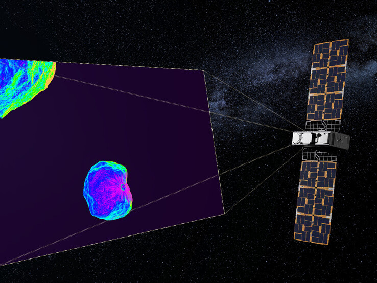 MILANI es un satélite 6U creado específicamente para la Agencia Espacial Europea por Tyvak International en Turín. (Fuente de la imagen: ESA/Science Office)