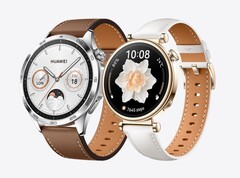 El Huawei Watch GT 5 (Pro) es el sucesor del Huawei Watch GT 4 que se muestra aquí (Fuente de la imagen: Huawei).