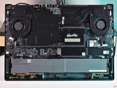 El interior del Lenovo ThinkPad P16 Gen 3.