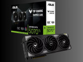 Listado de Asus GeForce RTX 5070 Ti Tuf O16G (Fuente de la imagen: TopAChat)