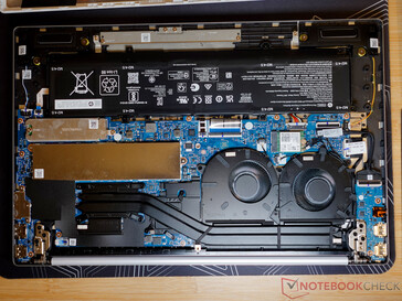 Interior del HP Envy 17