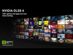 La última tecnología de escalado de Nvidia, DLSS 4, ya es compatible con más de 100 juegos y aplicaciones. (Fuente de la imagen: Nvidia)