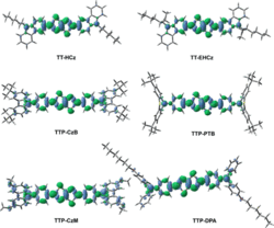 Los tiazoles[5,4-d]tiazoles son muy eficaces a la hora de convertir la luz ambiente en electricidad - el TTP-DPA es el mejor. (Fuente de la imagen: ACS Applied Materials &amp; Interfaces)