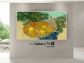 El nuevo televisor Gallery de LG estará disponible en tamaños de 55 y 65 pulgadas. (Fuente de la imagen: LG)