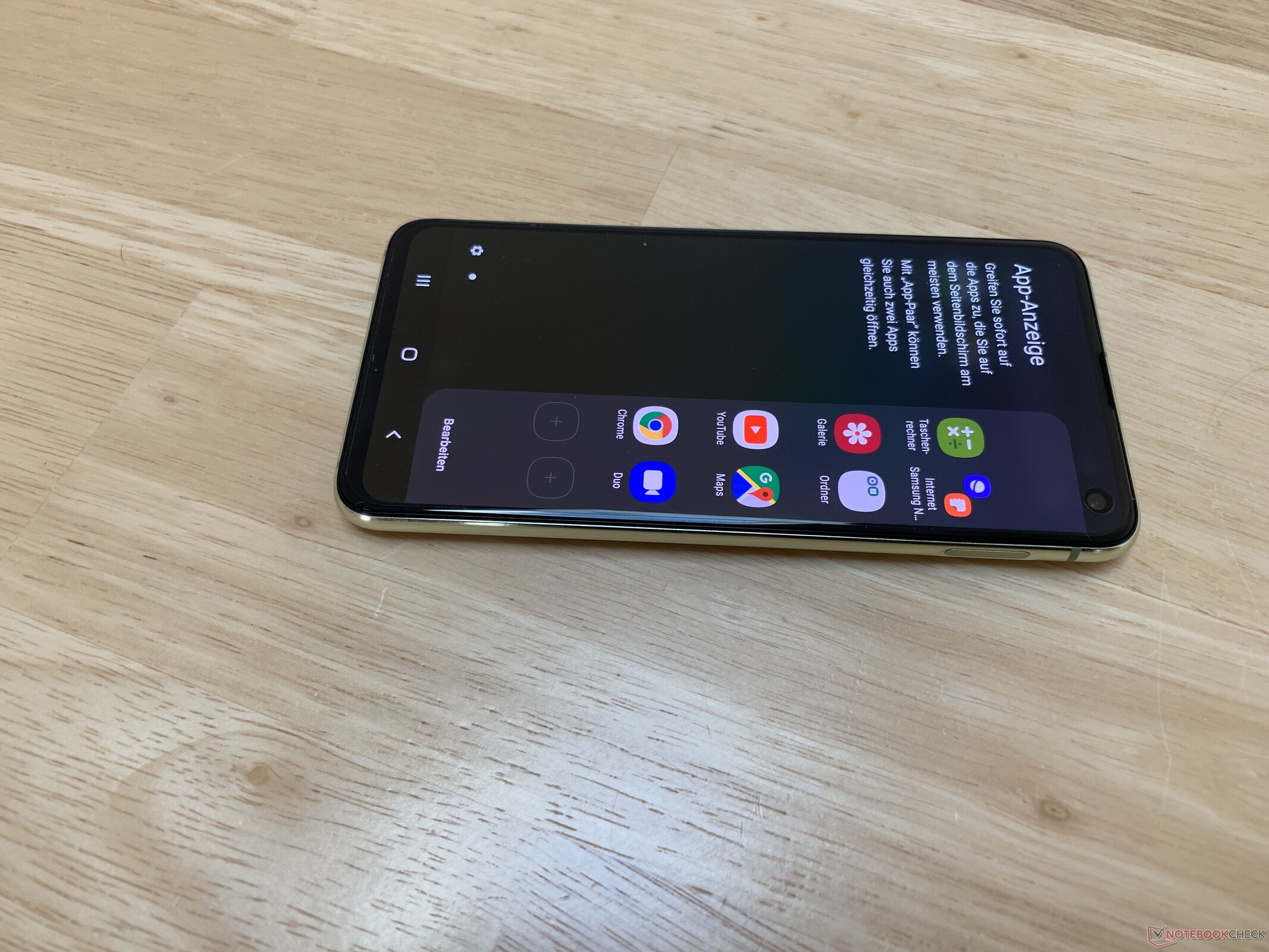 samsung galaxy s10e notebookcheck