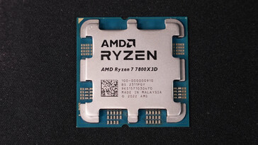 Ryzen 7 7800X3D IHS real (Fuente de la imagen: Der8auer)