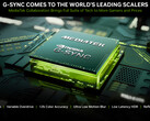 Nvidia G-Sync funcionará ahora directamente en los escaladores de pantalla MediaTek sin necesidad de un módulo dedicado. (Fuente de la imagen: Nvidia)