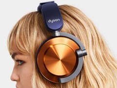 OnTrac: Auriculares sobre la oreja de Dyson. (Fuente de la imagen: Dyson)