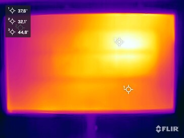 El HP OmniStudio X durante la prueba de resistencia (frontal)