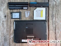 La batería, la unidad de almacenamiento, la ranura ExpressCard y la unidad de DVD del Dell Latitude E6430 se pueden cambiar en menos de un minuto en total.