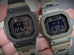 El Casio G-SHOCK GMW-B5000 ediciones personalizadas inspiradas en el camuflaje de B5K Customs. (Fuente de la imagen: B5K Customs vía Instagram)