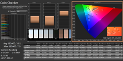 Verificador de color por defecto