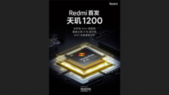 Un teaser del Redmi/Dimensity 1200. (Fuente: Weibo)