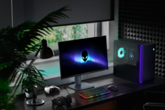 El monitor para juegos Alienware AW2725DM (en la imagen) es compatible tanto con Nvidia G-Sync como con AMD FreeSync. (Fuente de la imagen: Alienware)