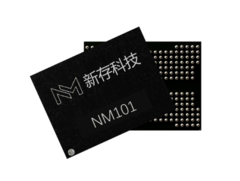 La startup china Numemory presenta un chip de memoria de clase de almacenamiento similar al Intel Optane. En la imagen: Un chip NM101 ofrecido por Numemory. (Fuente de la imagen: Numemory)