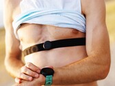 La última banda pectoral Suunto HR está diseñada para registrar parámetros adicionales de carrera.