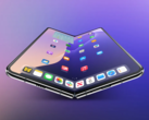 Un iPhone plegable (quizás como este render de 9to5Mac) podría entrar en producción en masa ya el año que viene. (Fuente de la imagen: 9to5Mac)