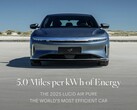 El nuevo Lucid Air recorre 420 millas con una batería de 84 kWh (Fuente de la imagen: Lucid)