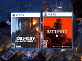 Fotos de las cajas de Call of Duty: Black Ops 7 y Battlefield 6 (Fuente de la imagen: Amazon, Activision con ediciones)