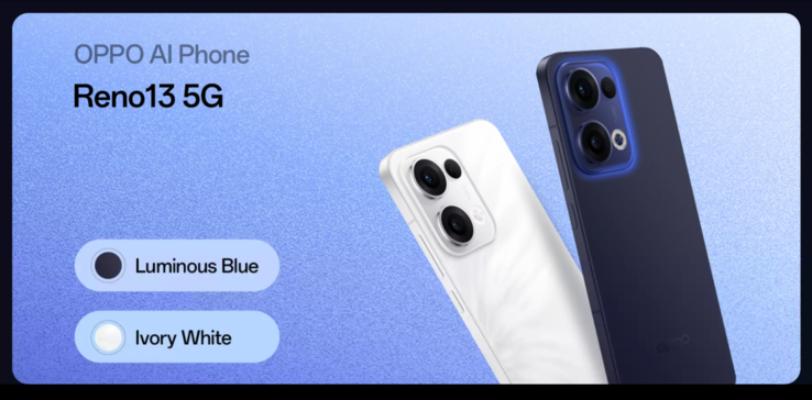 Las Ediciones Globales del Reno 13 Pro y 13 vienen en 2 opciones de color cada una. (Fuente: Oppo vía Flipkart)