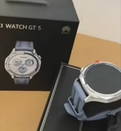 El Watch GT 5 ya ha sido unboxeado en China. (Fuente de la imagen: Bilibili)